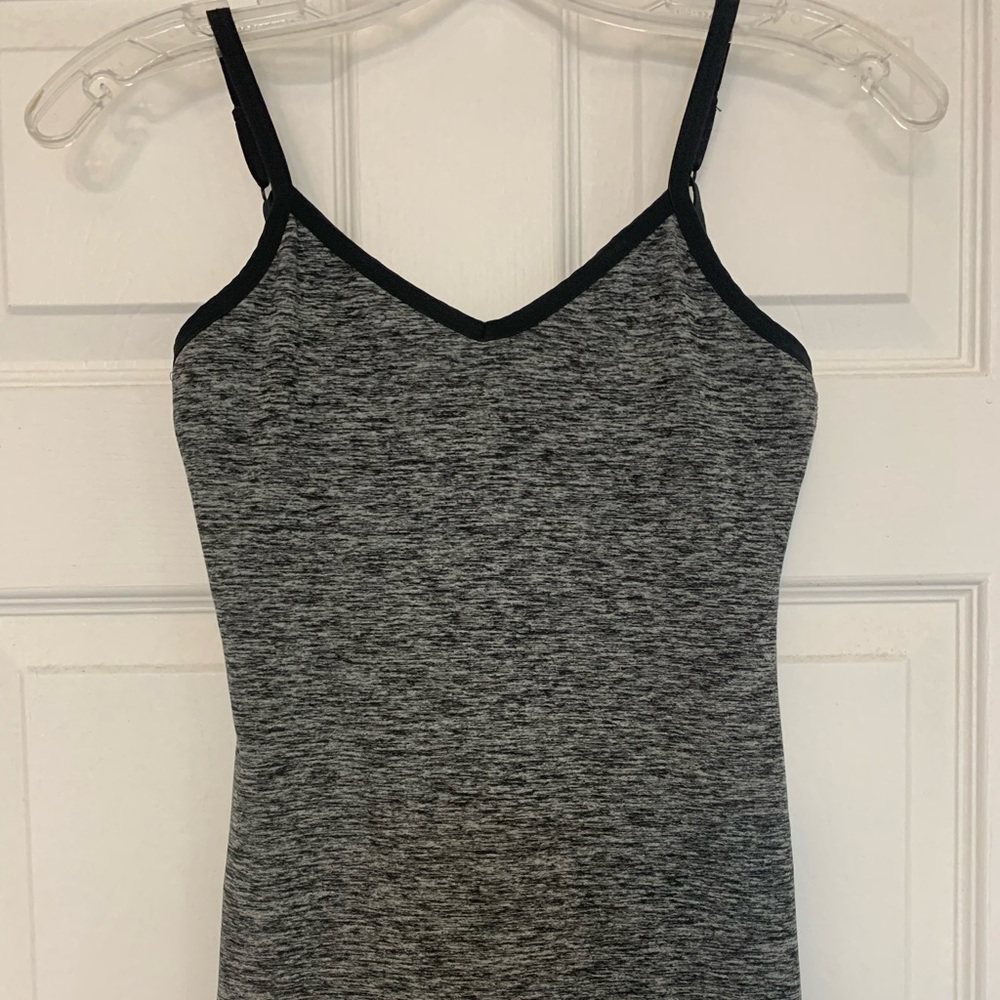 Beyond Yoga Heathered Grey Tank Top